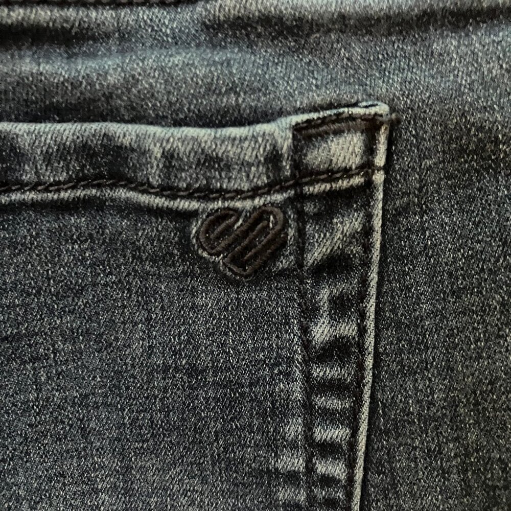 Justice Mid Rise Knit Waist Jeans Size 18 - Picture 4 of 4